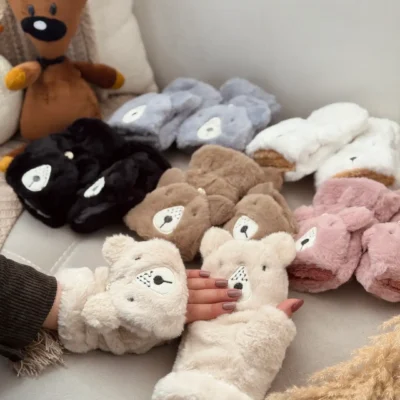 قیمت و خرید دستکش کراپ خرسی رنگ ها